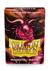 Dragon Shield Sleeves: Japanese Matte Magenta (Box Of 60)